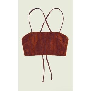 NWT OAS Deep Cut Coast Top
